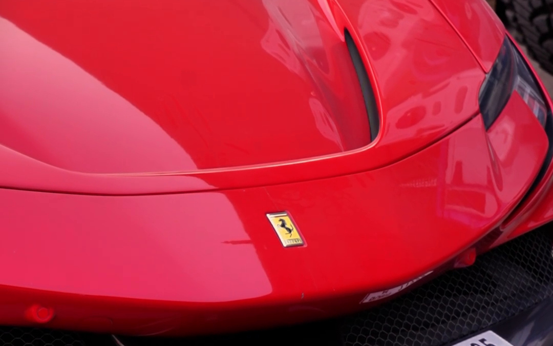 Selected frame from Ferrari SF90
