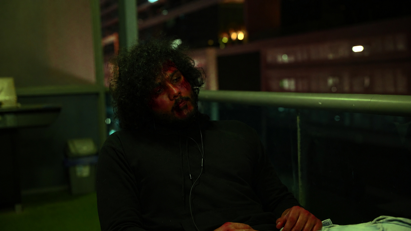 Farhan in a frame from In the Shoes of Peter Parker